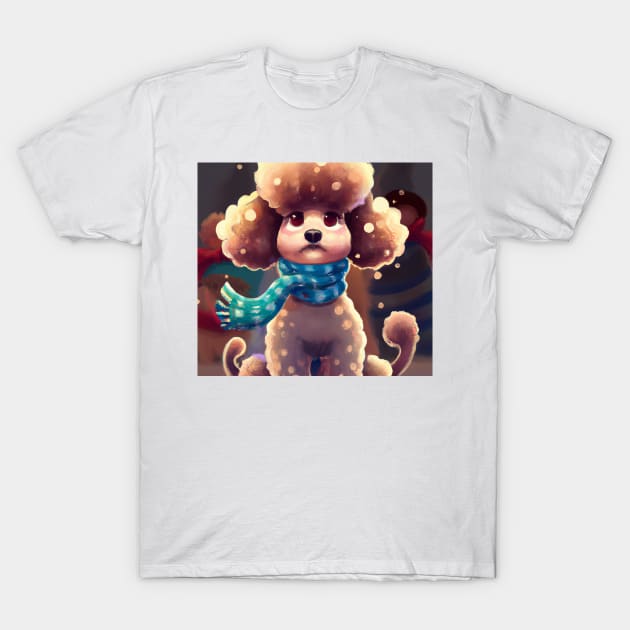 Cute Poodle T-Shirt by Play Zoo